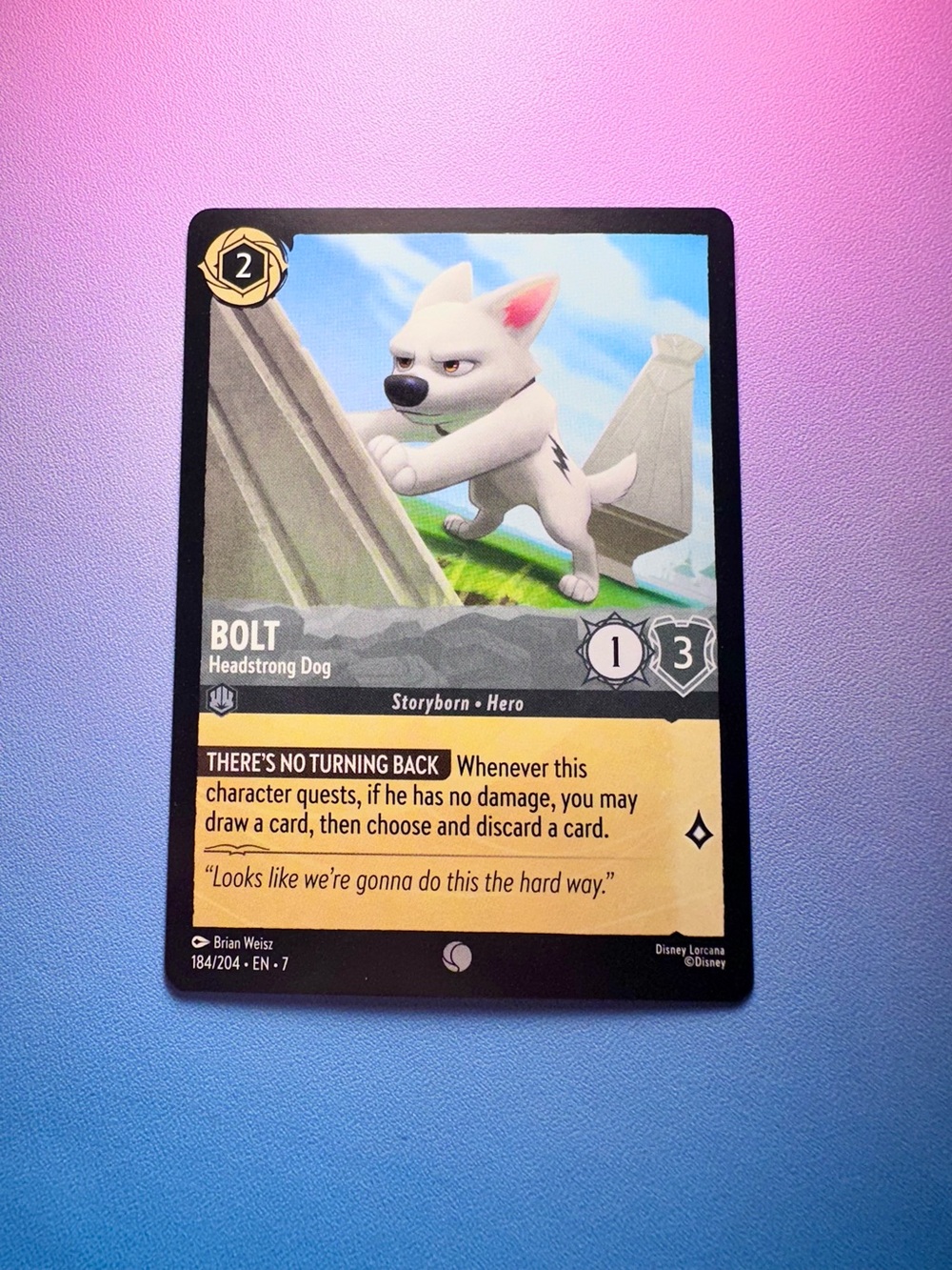 bolt - 184/204 (common) — lorcana: archazia’s island